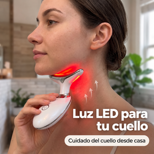 Reafirmante de cuello con luz LED y calor
